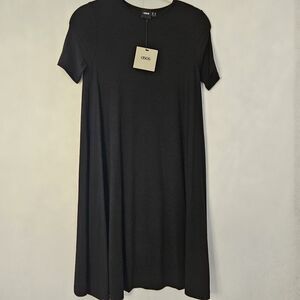 ASOS Black Midi Dress